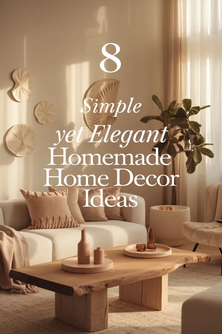 8 Homemade Home Decor Ideas That Are Simple Yet Elegant 1 Image for: 8 Homemade Home Decor Ideas That Are Simple Yet Elegant