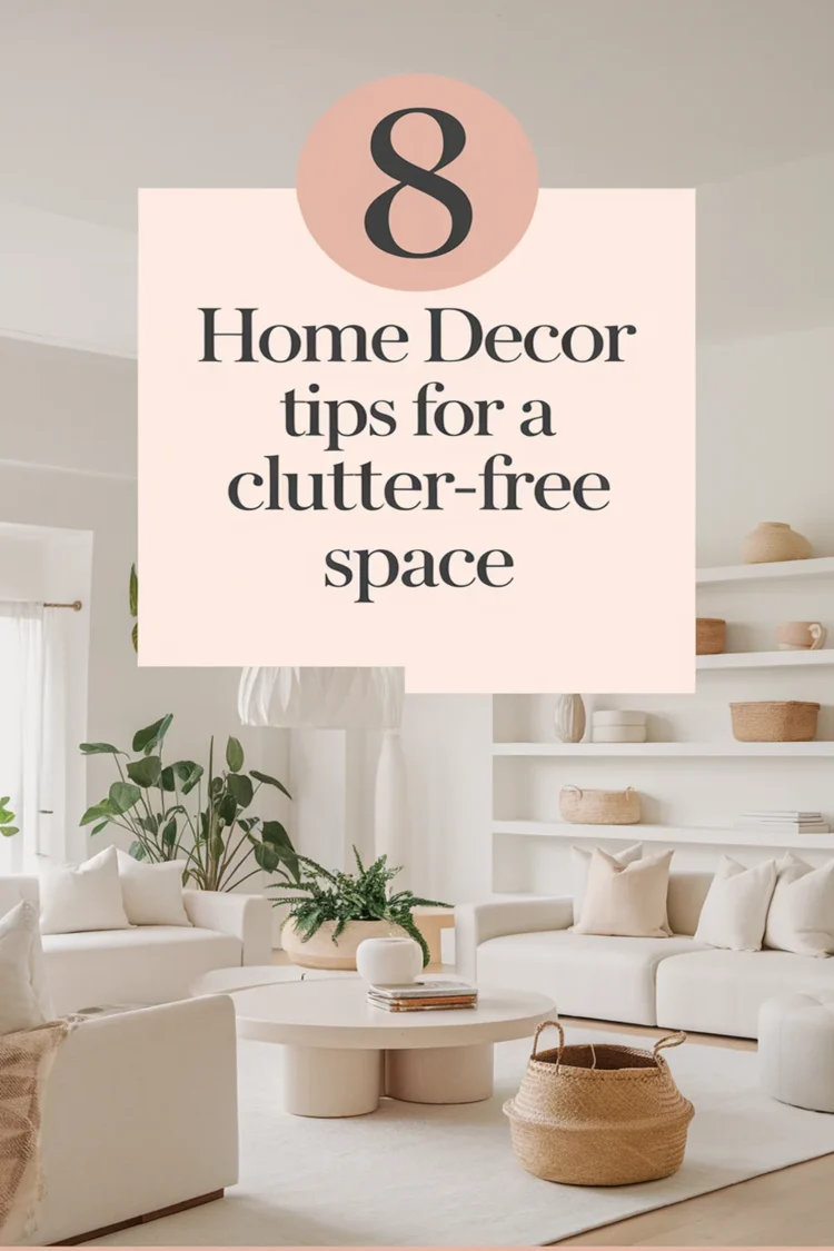 Image for: 8 Minimalist Home Decor Tips for a Clean, Clutter-Free Space