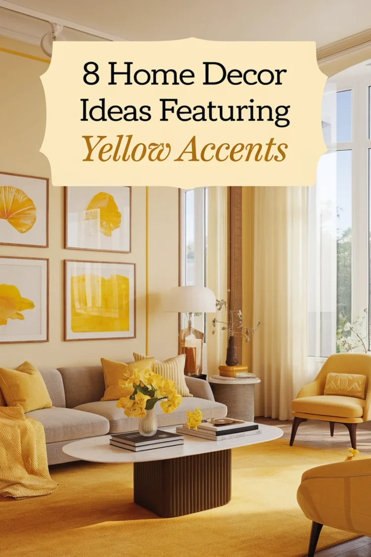 Image for: 8 Stunning Home Decor Ideas With Yellow Accents