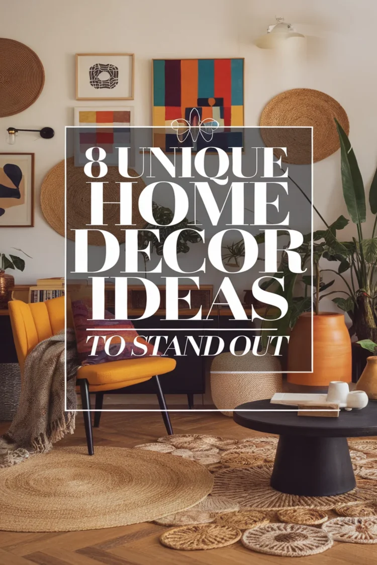 8 Unique Home Decor Ideas to Stand Out in Your Space 1 Image for: 8 Unique Home Decor Ideas to Stand Out in Your Space