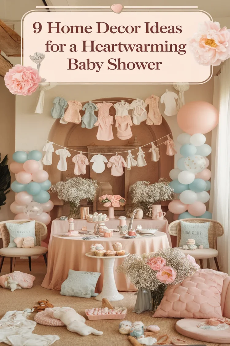 9 Baby Shower Home Decor Ideas for a Heartwarming Celebration 1 Image for: 9 Baby Shower Home Decor Ideas for a Heartwarming Celebration
