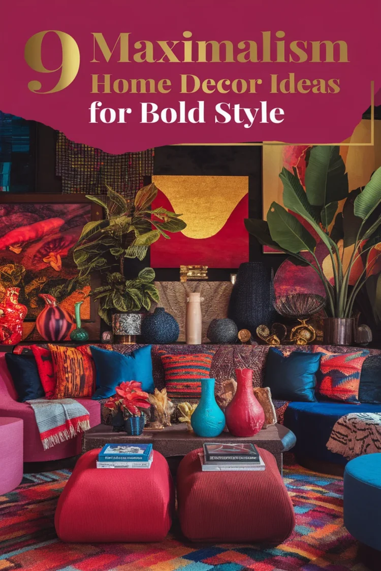 Image for: 9 Maximalism Home Decor Ideas to Make a Bold Statement