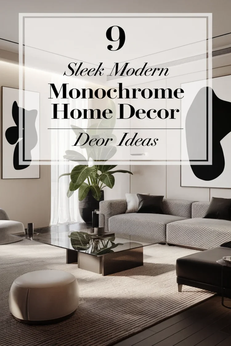 Image for: 9 Modern Monochrome Home Decor Ideas for a Sleek Look