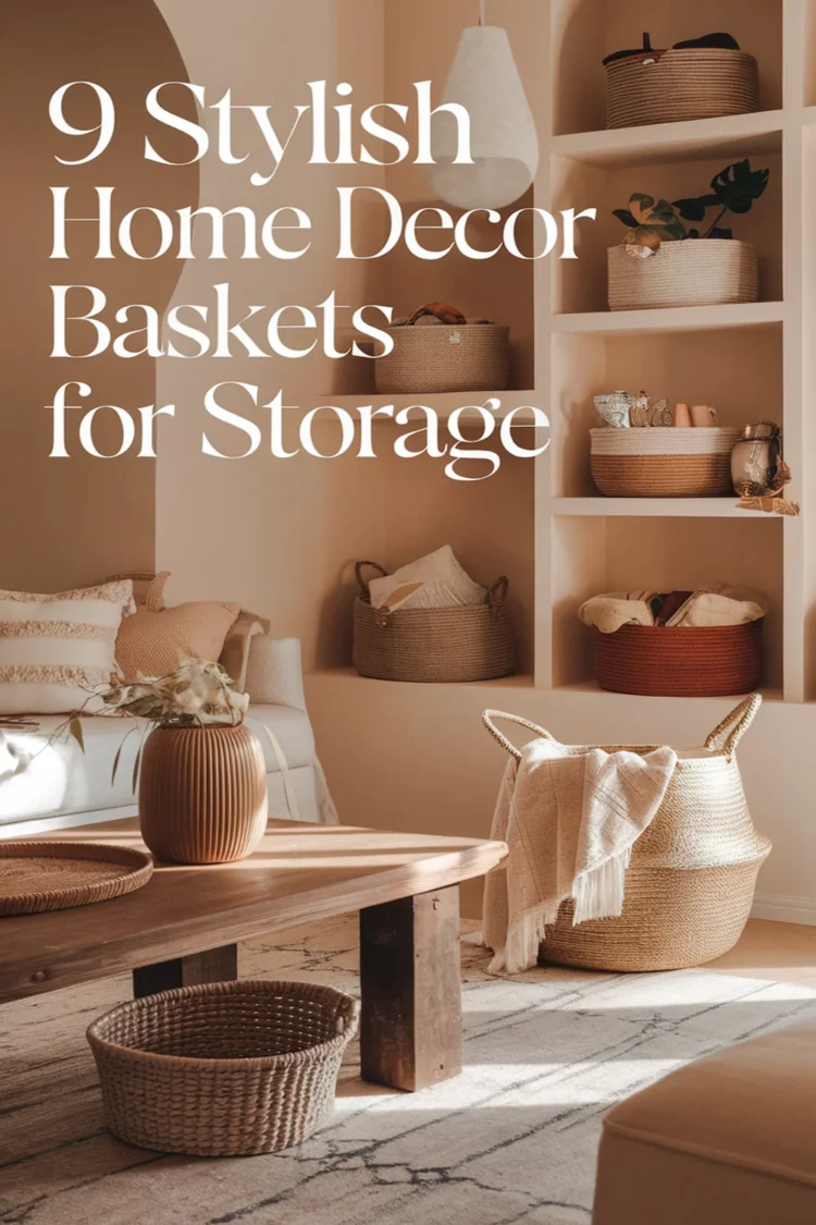 9 Practical Home Decor Baskets for Stylish Storage 1 Image for: 9 Practical Home Decor Baskets for Stylish Storage