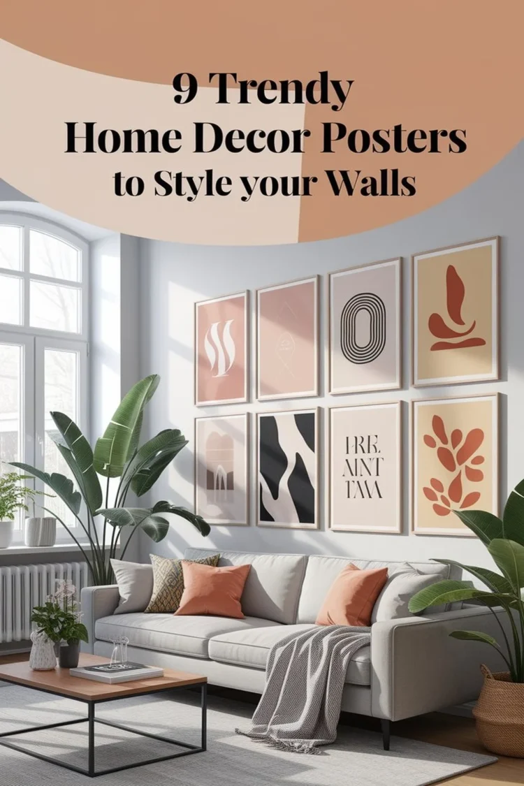 Image for: 9 Trendy Home Decor Posters to Add Style to Your Walls