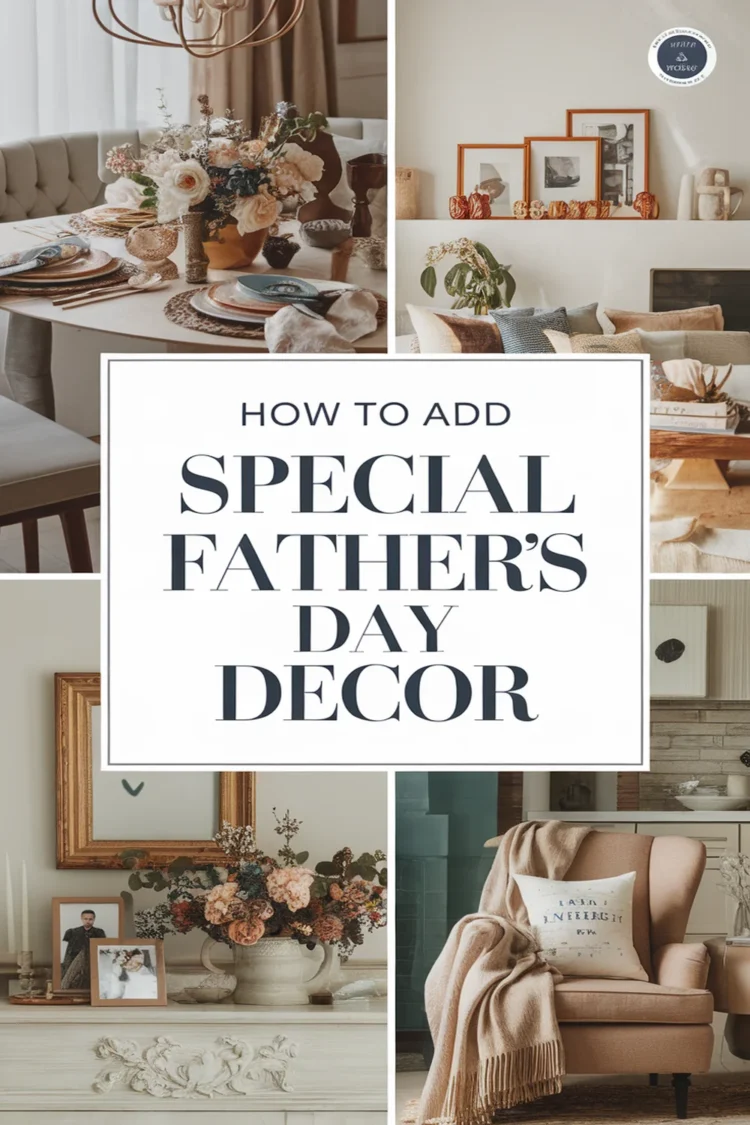 Image for: How to Add Special Father’s Day Home Decor to Celebrate Dad