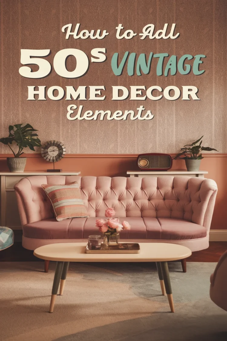 How to Add Vintage 50s Home Decor Elements to Your Space 1 Image for: How to Add Vintage 50s Home Decor Elements to Your Space