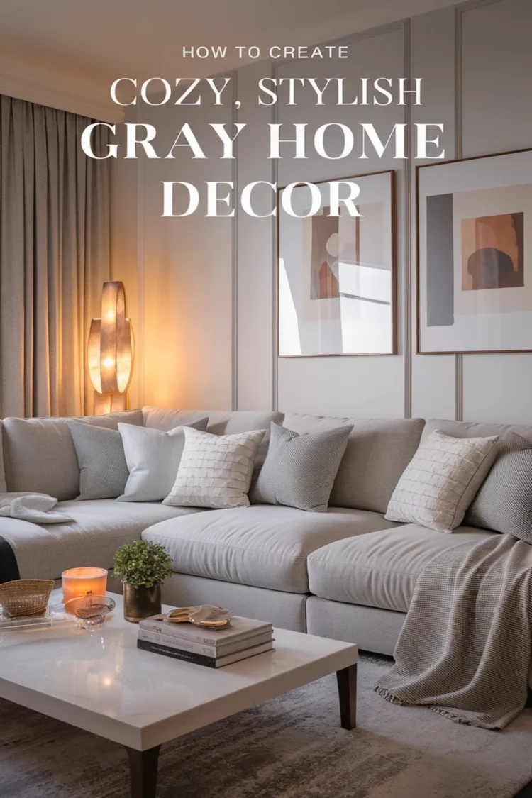 Image for: How to Create a Cozy and Stylish Home Decor With Gray