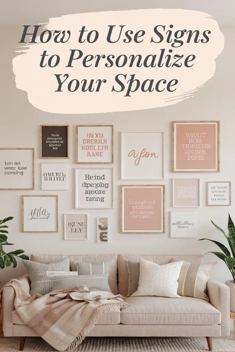 Image for: How to Decorate With Signs to Personalize Your Space