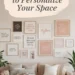 Image for: How to Decorate With Signs to Personalize Your Space