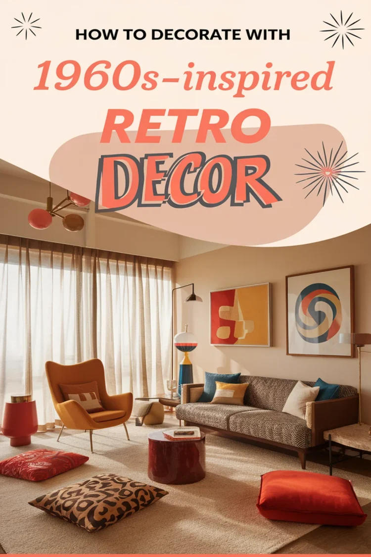 Image for: How to Decorate Your Home With 1960s-Inspired Decor for a Retro Feel