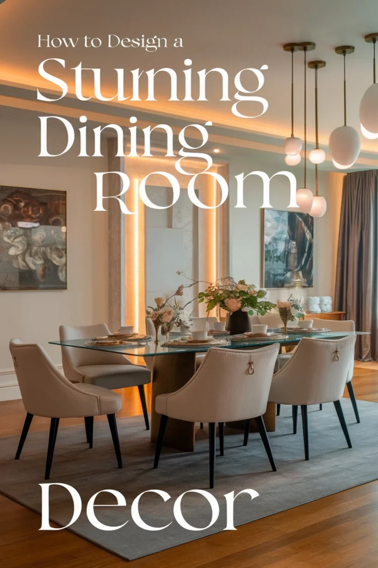 How to Design a Stunning Dining Room With the Right Home Decor 1 Image for: How to Design a Stunning Dining Room With the Right Home Decor