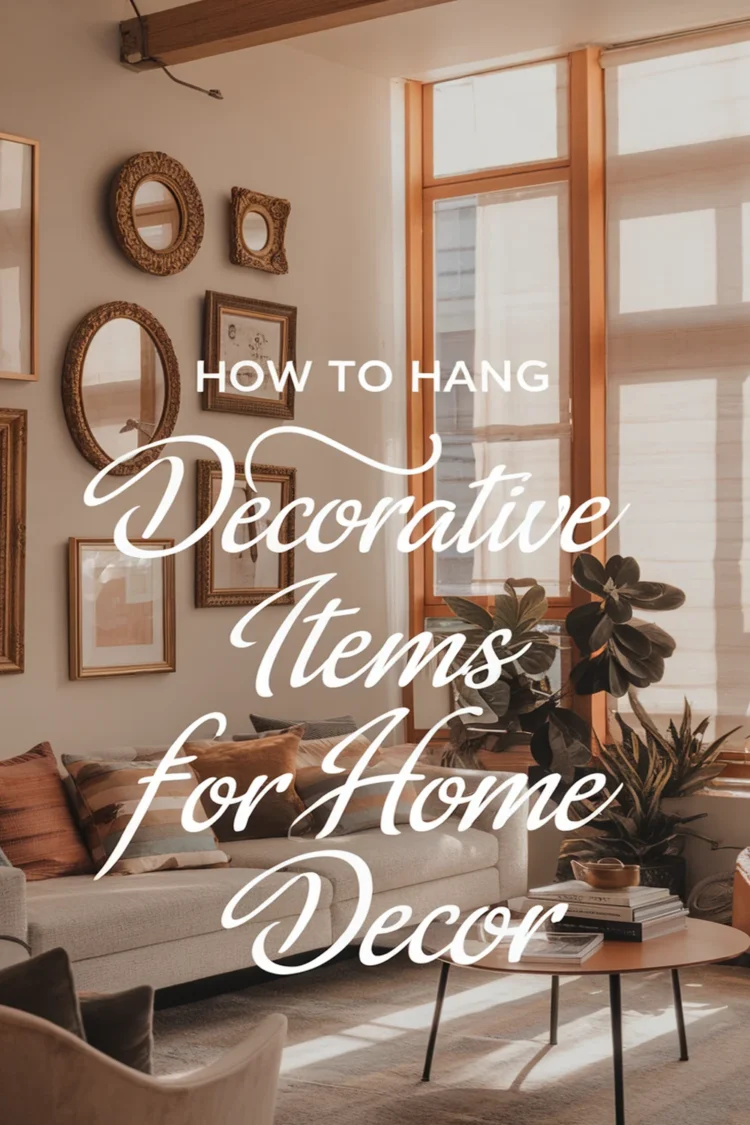 Image for: How to Hang Decorative Items to Elevate Your Home Decor