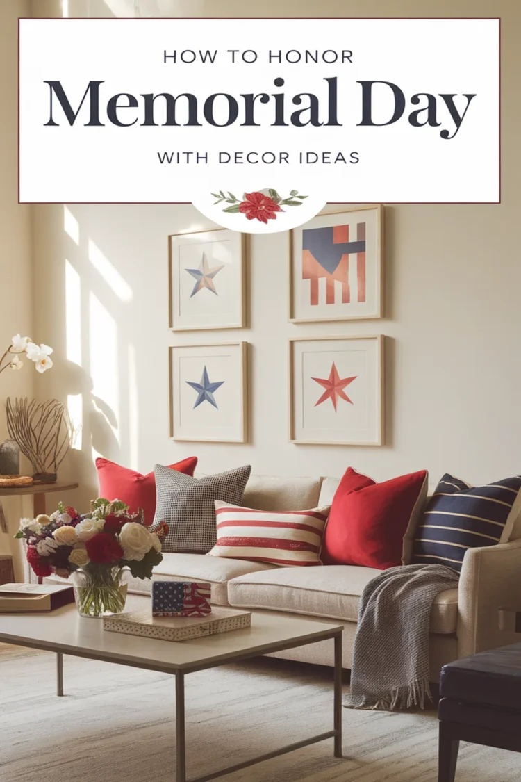 How to Honor Memorial Day With Thoughtful Home Decor Ideas 1 Image for: How to Honor Memorial Day With Thoughtful Home Decor Ideas