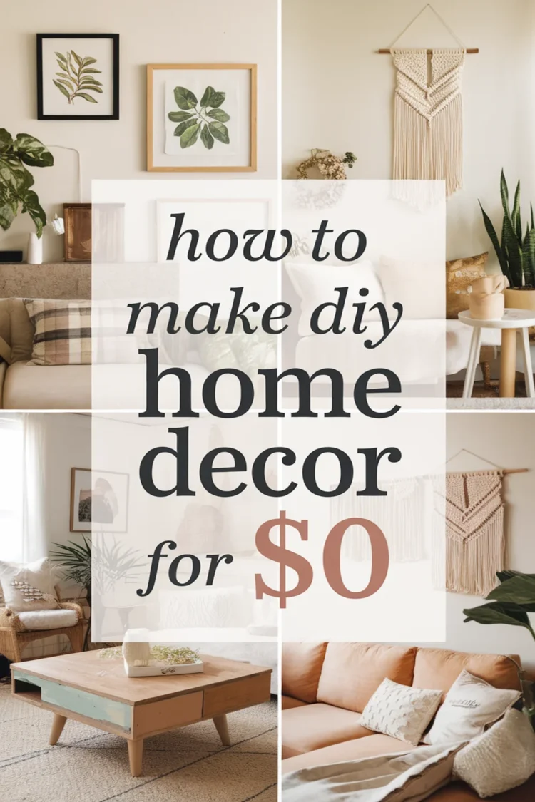 Image for: How to Make DIY Home Decor for 0$ With Easy-To-Find Materials