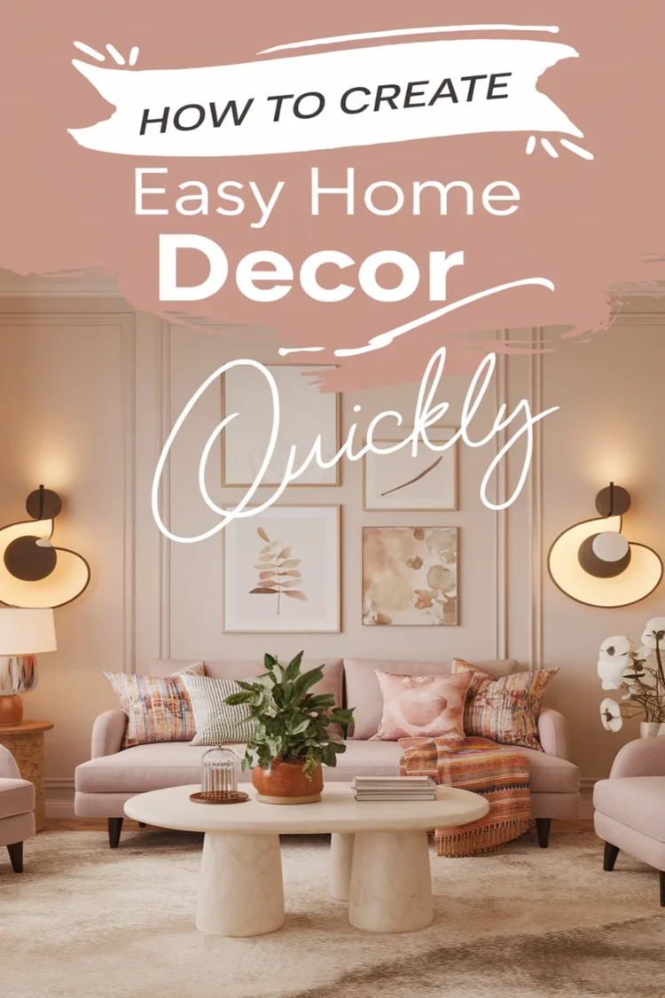 Image for: How to Make Easy Home Decor Ideas for a Quick Room Makeover