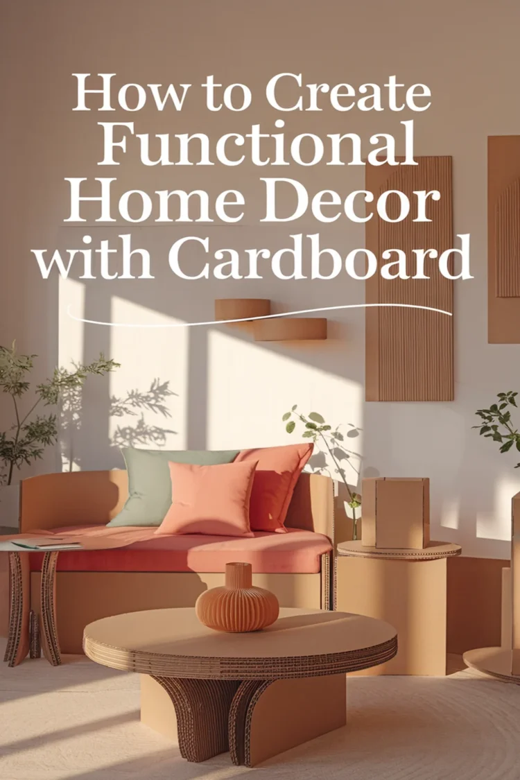 How to Make Home Decor Using Cardboard for Fun and Function 1 Image for: How to Make Home Decor Using Cardboard for Fun and Function