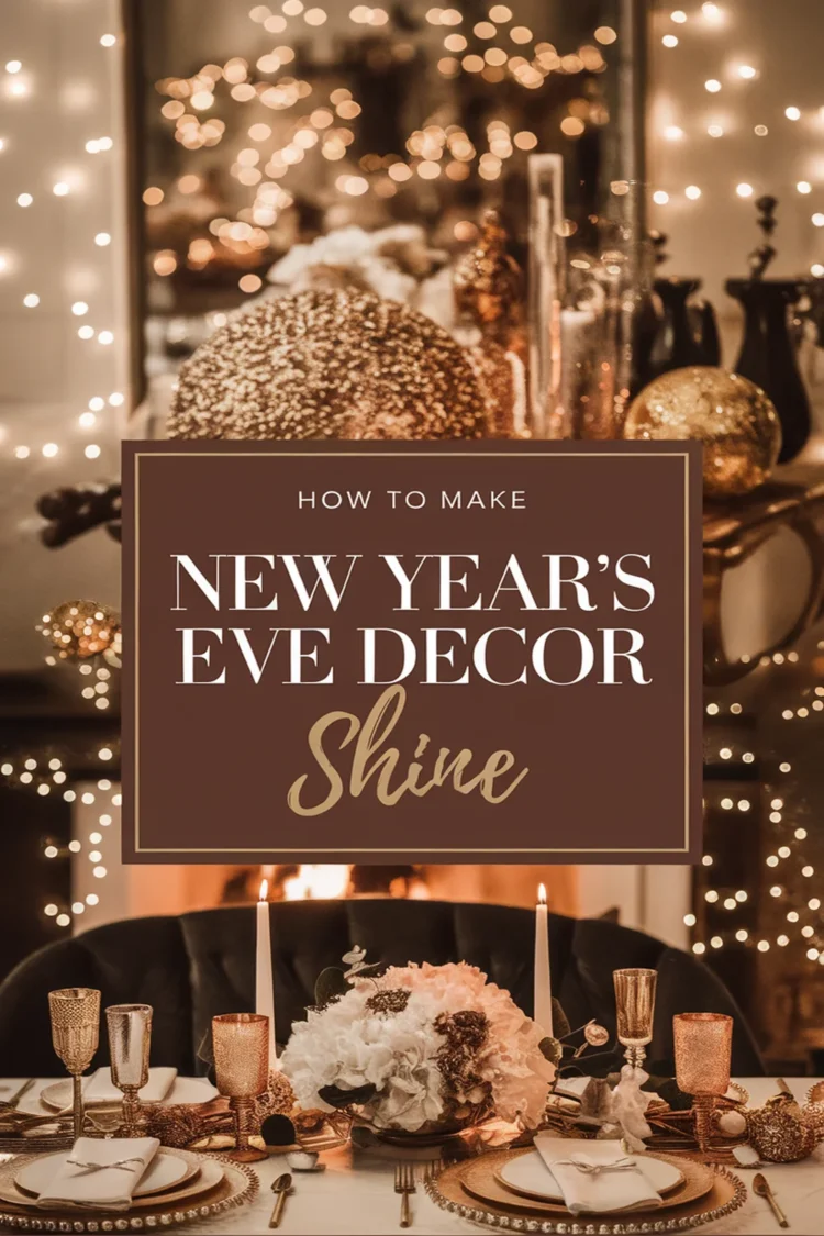 Image for: How to Make Your New Year’s Eve Home Decor Shine for the Big Countdown