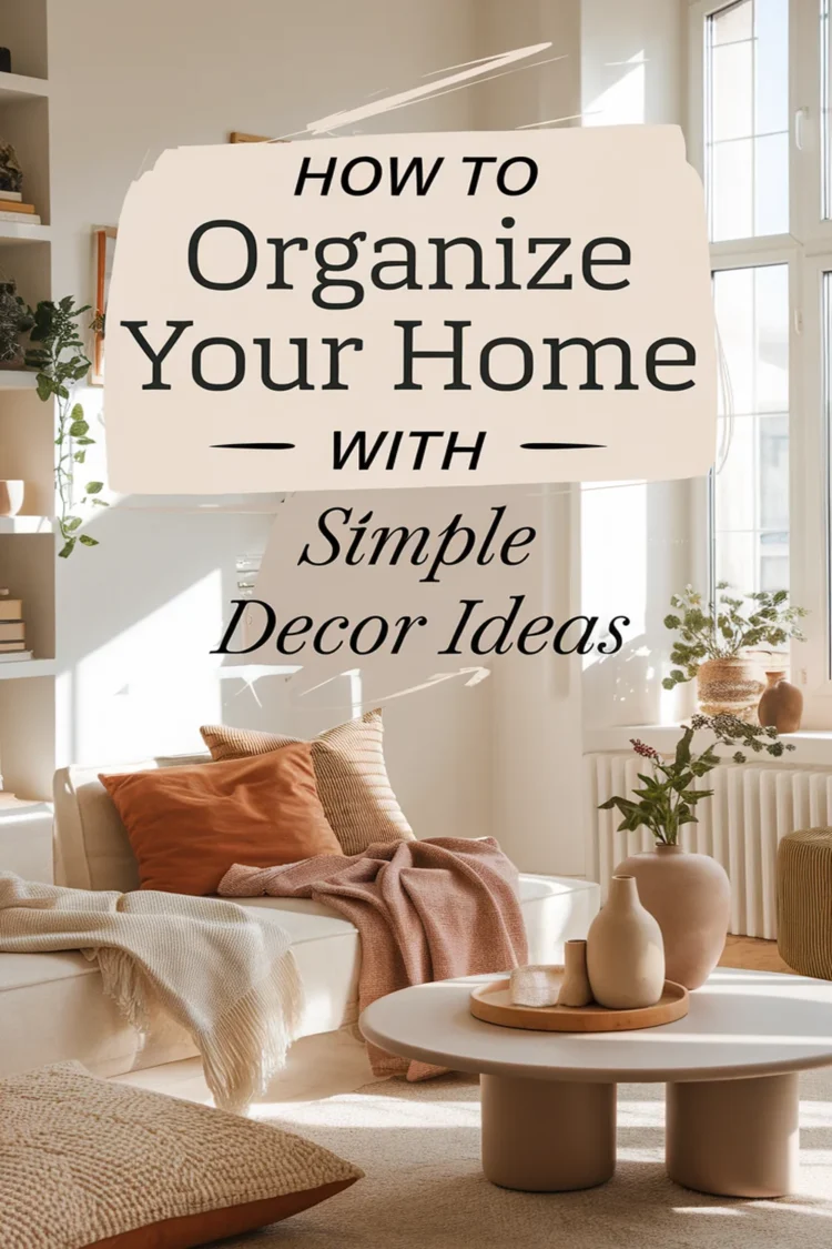 How to Organize Your Home With These Simple Home Decor Ideas 1 Image for: How to Organize Your Home With These Simple Home Decor Ideas
