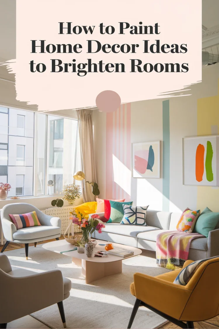 How to Paint Home Decor Ideas That Will Brighten Any Room 1 Image for: How to Paint Home Decor Ideas That Will Brighten Any Room