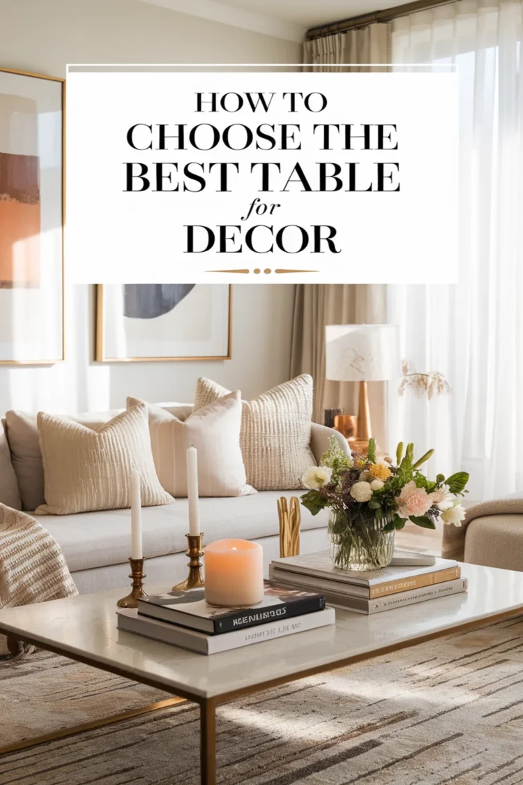 How to Select the Best Table for Your Home Decor 1 Image for: How to Select the Best Table for Your Home Decor