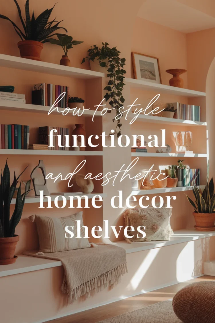 How to Style Home Decor Shelves for Both Function and Aesthetic 1 Image for: How to Style Home Decor Shelves for Both Function and Aesthetic