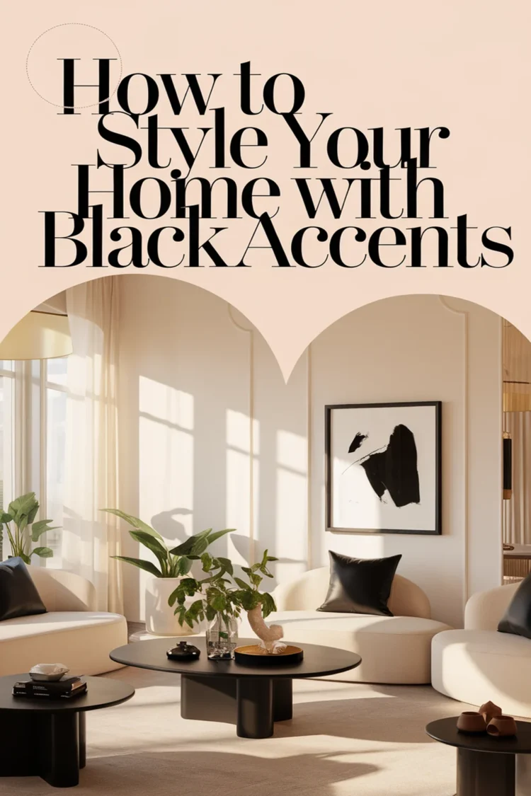 Image for: How to Style Your Home With Bold Black Accents