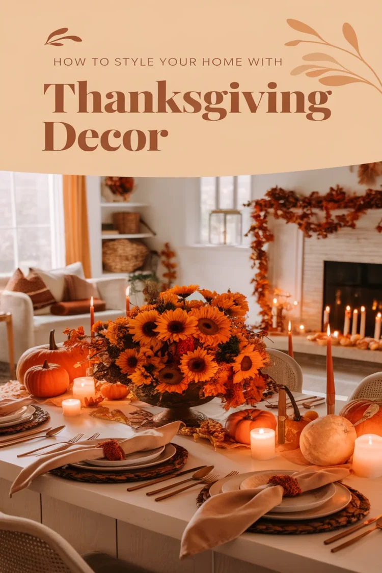 How to Style Your Home With Thanksgiving Decor for a Warm and Inviting Holiday 1 Image for: How to Style Your Home With Thanksgiving Decor for a Warm and Inviting Holiday