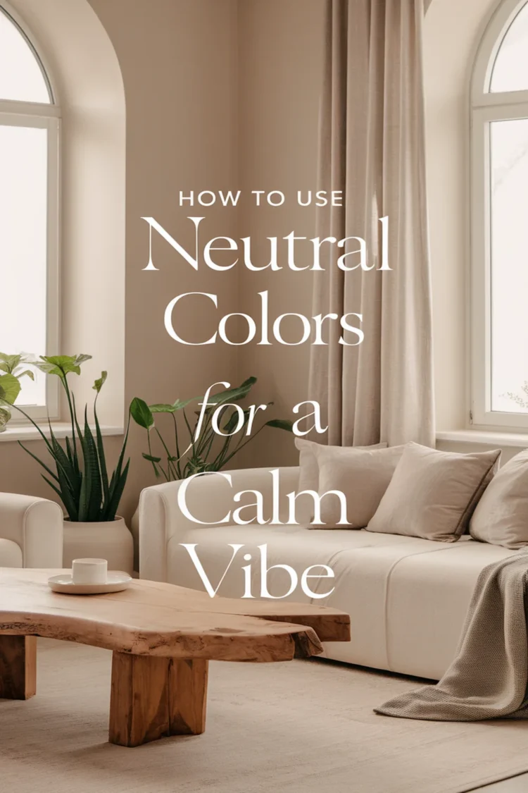 Image for: How to Use Neutral Colors in Your Home Decor for a Calm Vibe